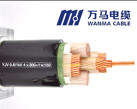 0.6-1kV 低壓三芯電力電纜 